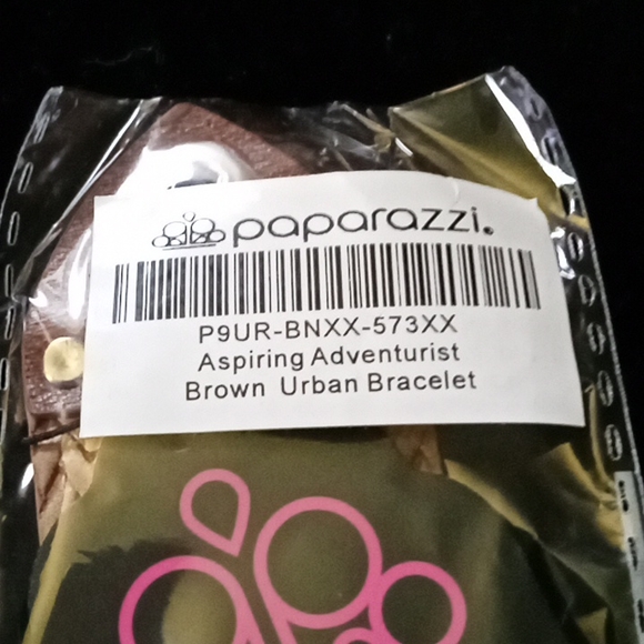 Paparazzi Brown Bracelet - Picture 2 of 6
